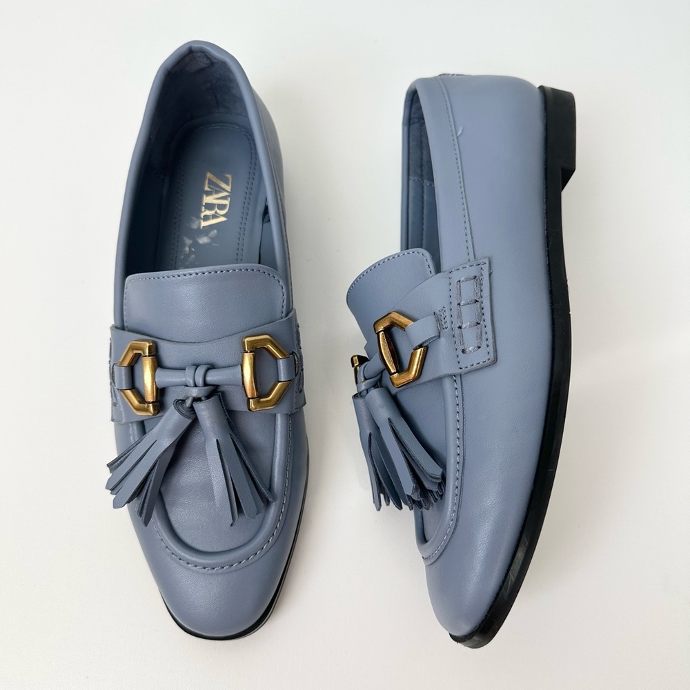 Zara Tassel Loafers